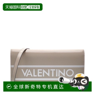 Mario Lena 自营 Valentino 美国奥莱直发 Lavoro皮革单肩包 灰色