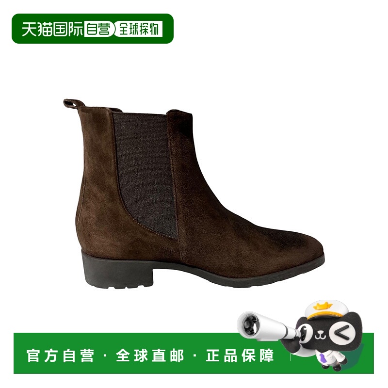 自营 Bally Coline 6230577 女士 Testa Di Moro 绒面革切尔西靴