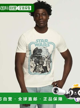 自营Lucky Brand Men's Star Wars Death Star Tee - natural 美