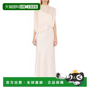 美国奥莱 积云Maxi连衣裙 自营christopher esber粉红色方解石中