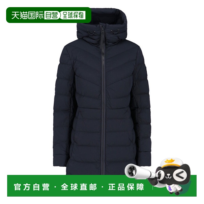 自营canada gooseQuilted Down Coat With Adjustable Hood - blu