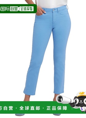 自营NYDJ Sheri Pacific Coast Ankle Crop Jean - blue 美国奥莱