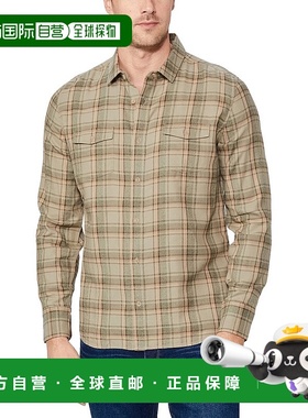 自营PAIGE Everett Shirt - blue 美国奥莱直发