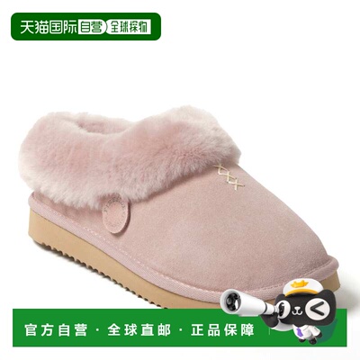 自营Fireside by Dearfoams Women's Adelaide Genuine Shearling