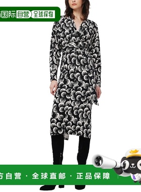 自营 Diane von Furstenberg Zidane 羊毛混纺连衣裙 - 多色 美国
