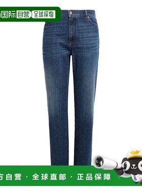 自营 marina rinaldiTANARO-深蓝色 美国奥莱直发牛仔裤直筒裤