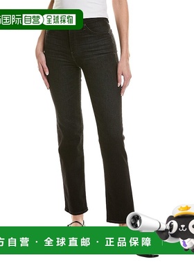 自营AG Jeans Alexxis 高腰复古直筒牛仔裤 - 蓝色 美国奥莱直发