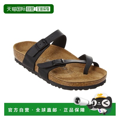 自营Birkenstock Women's Mayari Birko-Flor Sandal - black 美