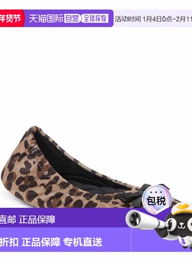 自营Dearfoams Women's Layla Ballerina Slipper Genuine Suede