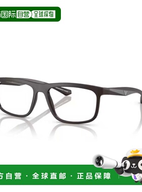 自营emporio armani0ea3246 Rectangular Black Eyeglasses with