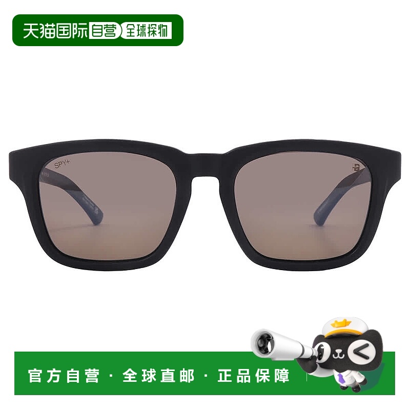 自营Spy SAXONY Polarized Black Mirror Square Unisex Sunglass
