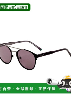 自营Lacoste Men's 53 mm Black Opticals - matte black 美国奥