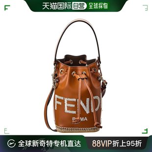 女士 美国直邮 fendi 托特包迷你系列水桶包手提包肩带