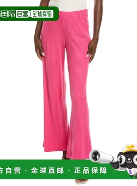 自营Velvet by Graham & Spencer Ribbed Pant - pink 美国奥莱直