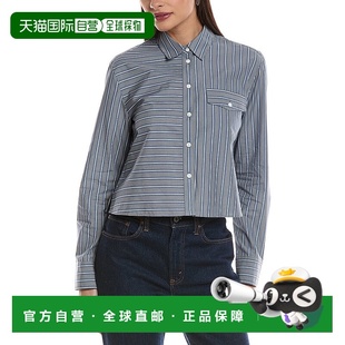 Mina bone Stripe Shirt 美国奥莱直发 自营rag blue