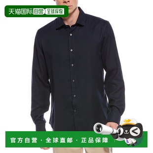 美国奥莱直发 海军蓝 自营Reiss Oe抓绒棉上衣