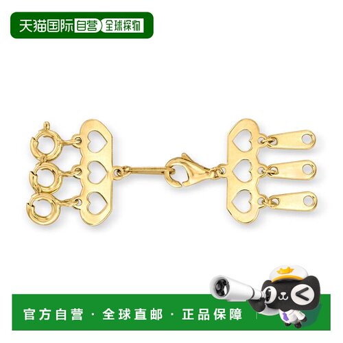 自营Ross-Simons Italian 14kt Yellow Gold Layering Clasp - ye