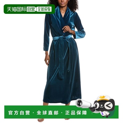 自营Natori Natalie Robe - blue 美国奥莱直发性感睡袍
