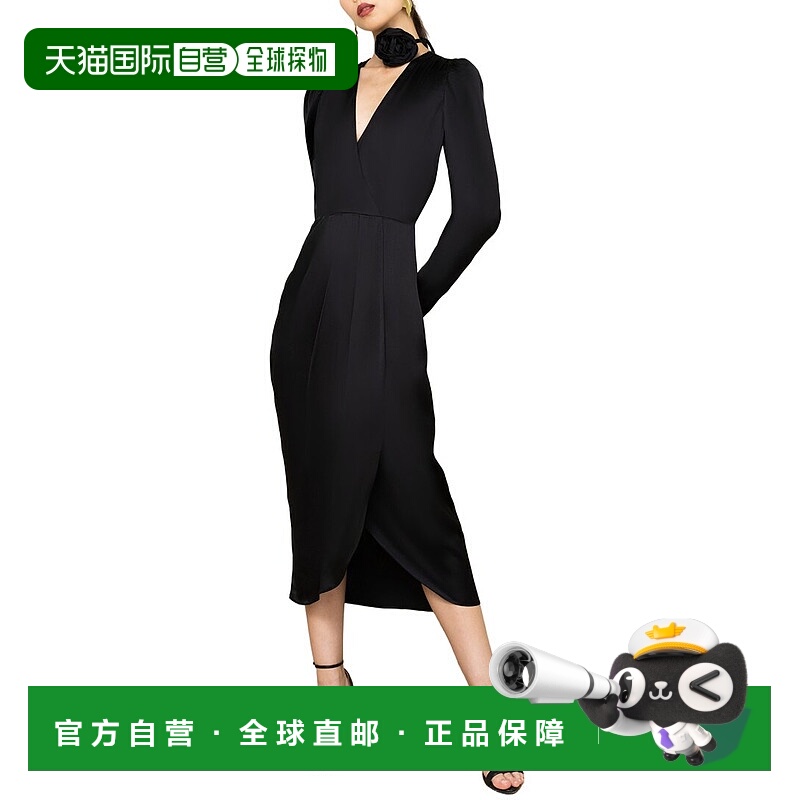 自营YUMI KIM Faith Dress - black 美国奥莱直发