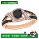 1ct and 自营Mimi Black Max Split White Shank Engagement