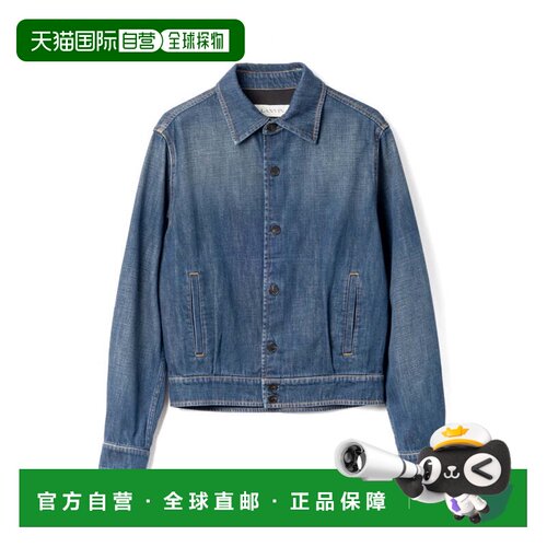 自营lanvinClassic Blue Denim Shirt - blue 美国奥莱直发外套