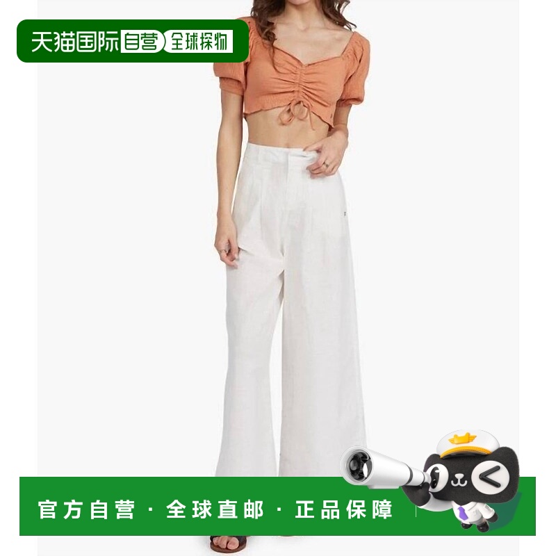 自营roxyFlirty Walk Crop In Toasted Nut - toasted nut 美国奥