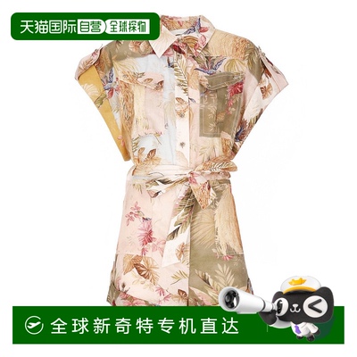 自营 zimmermannAscension Cuffed Jumpsuit - multicolor 【美国