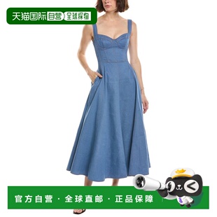 自营Nicholas Anya无袖长裙-轻洗 美国奥莱直发连衣裙吊带