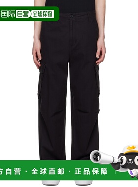 1h可退 香港直邮潮奢 CARHARTT WIP 男士 黑色 Unit 工装裤 I0345