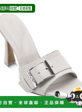 自营 dkny女式Clorissa凉鞋-柔软白色 美国奥莱直发高跟