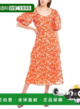 自营 Keepsake Parallel 中长早秋新款连衣裙 红色 美国奥莱直发