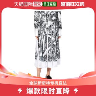 女士 erdem 美国直邮 半身裙蕾丝真丝长裙高腰