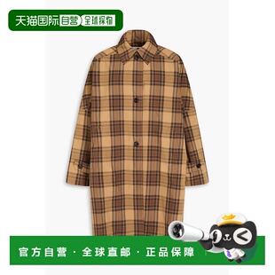 女士 toteme shell 宽松款 2241010 1h可退 格纹雨衣 美国直邮潮奢