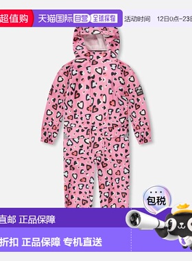 自营deux par deuxRain One-Piece in Polyurethane Pink Heart P