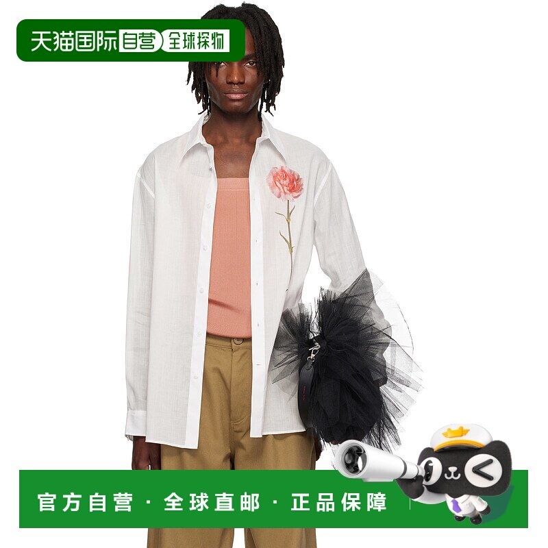 1h可退 香港直邮潮奢 Simone Rocha 蒙娜 罗莎 男士 白色 Carnati