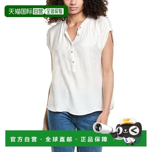 亨利 米色 美国奥莱直发新款 自营 上衣女装 Dahl帽子袖 短袖 Bella