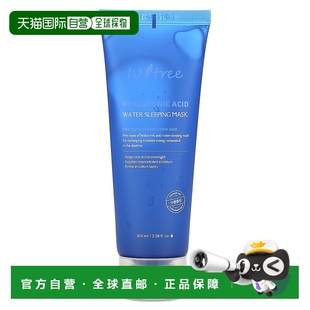 香港直邮Isntree,透明质酸水润睡眠美容面膜，3.38 液量盎司（100
