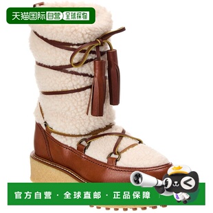 棕色 自营 Gomma专利及膝长靴 sTODs 美国奥莱直发雪地靴 tod