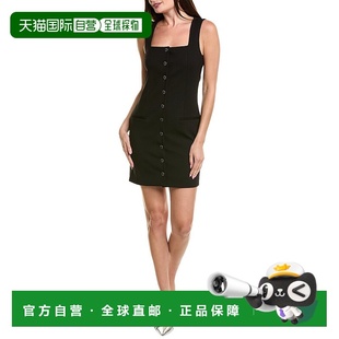 黑色 bone碎骨玛丽安迷你连衣裙 美国奥莱直发包臀裙 自营rag