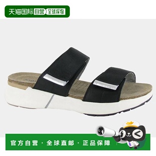 软黑软银色 软黑软银 美国奥莱 Calliope皮革滑凉鞋 自营naot女式