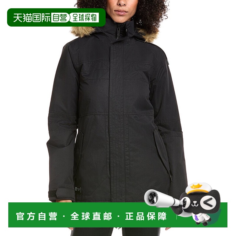 自营Volcom Fawn Insulated Jacket - black 美国奥莱直发