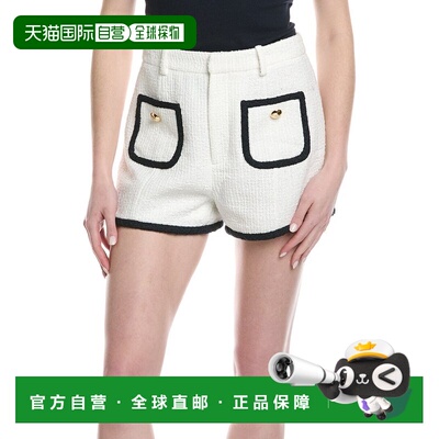自营cinq a septCinq à Sept Auden Short - white 美国奥莱直发
