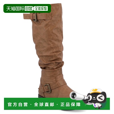 自营 journee collectionJournee Women's Stormy Boot - tan 美