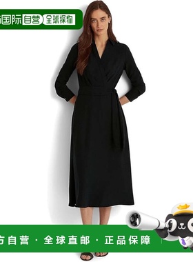 自营Lauren Ralph Lauren Day Dress Women's Lighthouse Navy Fa
