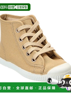 自营 Cienta 帆布高帮运动鞋 - 米色 美国奥莱直发