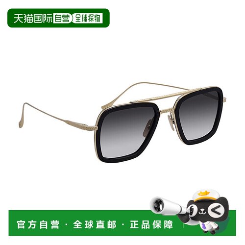 自营Dita Flight.006 DT 7806-B-BLK-GLD-52 Unisex Aviator Sung
