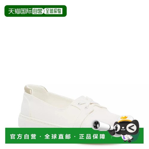 自营Kelly & Katie Edynn Sneakers Women's White Slip-On Comfo