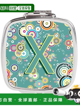 自营 Carolines Treasures CJ2015-XSCM 字母 X 圆圈圆圈青正品