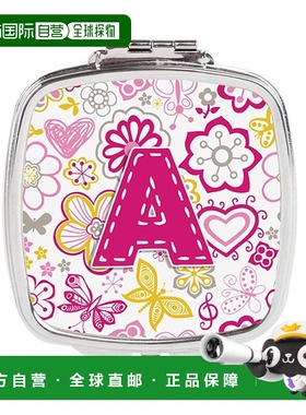 自营 Carolines Treasures CJ2005-ASCM Letter a Flowers &正品