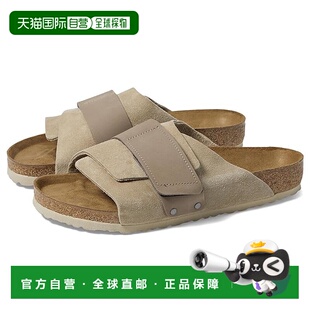 1h可退 香港直邮潮奢 birkenstock 勃肯 男士 Kyoto 绒面革凉拖()